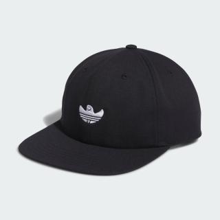 【adidas 愛迪達】帽子 棒球帽 運動帽 遮陽帽 三葉草 SHMOO HAT 黑 IZ1958