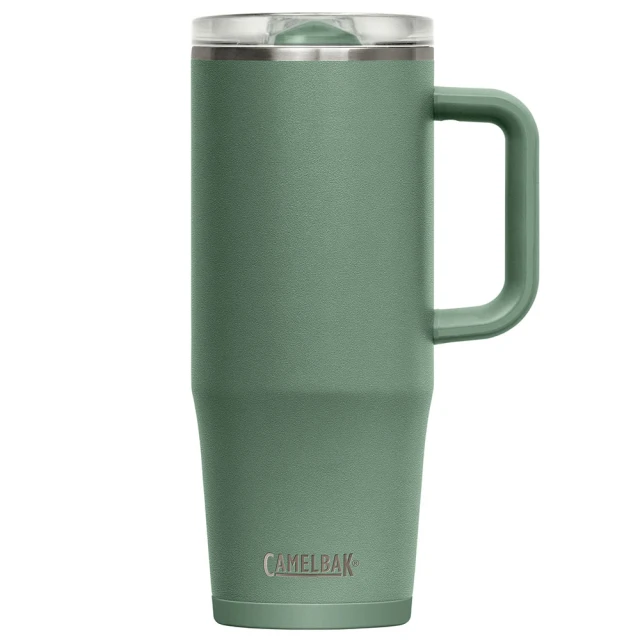 CAMELBAK 1000ml Thrive Mug 防漏不鏽鋼日用保溫馬克杯/保冰-灰綠(保溫瓶/水瓶/CB2983301001)