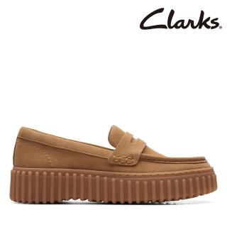 【Clarks】女鞋 Torhill Penny 羅紋厚底餅乾樂福鞋(CLF71956C)