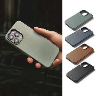 【MUJJO】iPhone 16 Pro/Pro Max 磁吸金級植鞣皮革輕量手機殼(MagSafe i16保護殼 真皮)