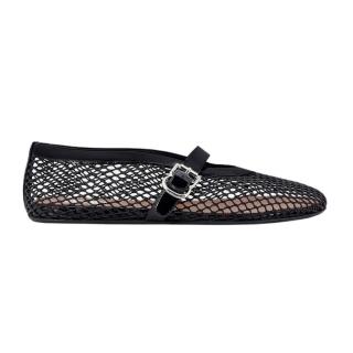 【ALAIA】Fishnet Ballet Flat 漁網 鞋子 芭蕾鞋 平底鞋 瑪莉珍鞋 黑色