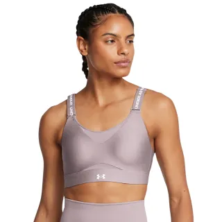【UNDER ARMOUR】UA官方直營 女 Infinity 高衝擊運動內衣_1384112-016(灰紫色)