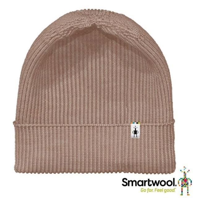 【SmartWool】美麗諾羊毛 SmartWool 聰明羊毛帽. 雙面針織羊毛帽(SW002647-N76 太妃糖棕)
