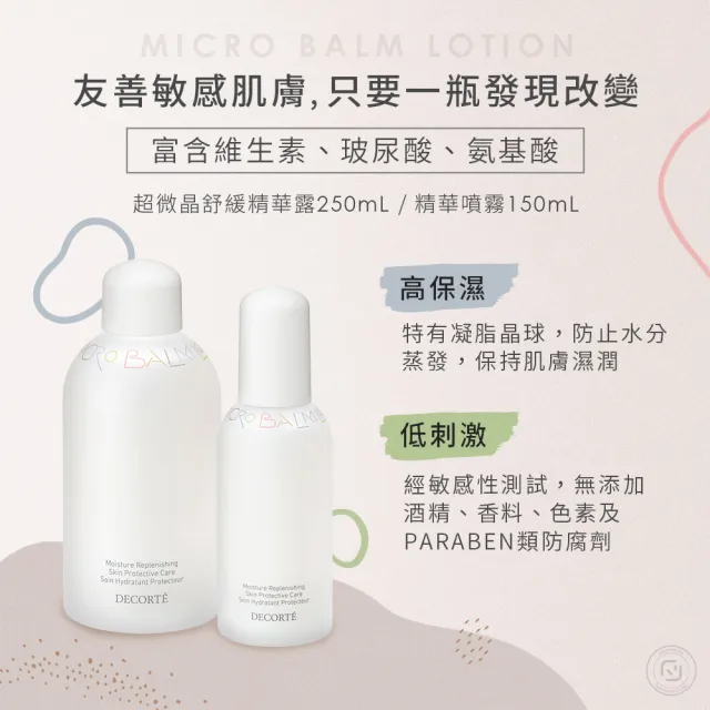 【COSME DECORTE 黛珂】超微晶舒緩精華露 250mL