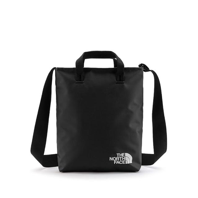 【The North Face】TNF 休閒 背提兩用可調節托特包 BASE CAMP 2WAY TOTE BAG- AP 男 女 黑(NF0A8B22KX7)