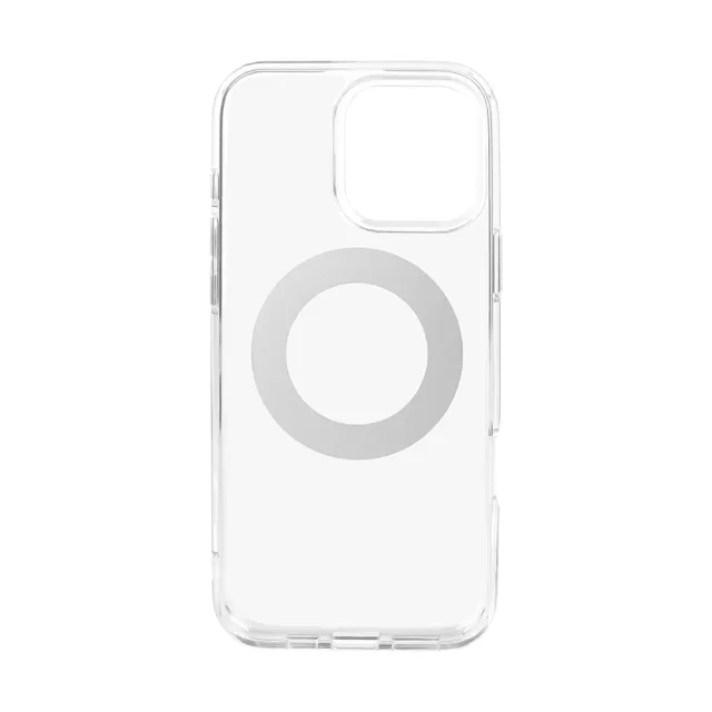 【Gramas】iPhone 16 Pro Max 6.9吋 Mag-O 支架磁吸透明保護殼(透)