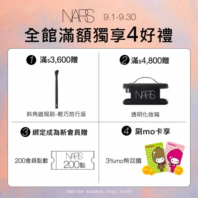 【NARS】遮瑕蜜超值必收組(妝點甜心遮瑕蜜任選2入)