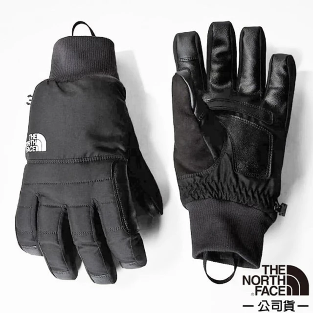 The North Face 男 人體工學防風防水保暖觸屏觸控手套.內保暖刷毛(89QM-JK3 黑)