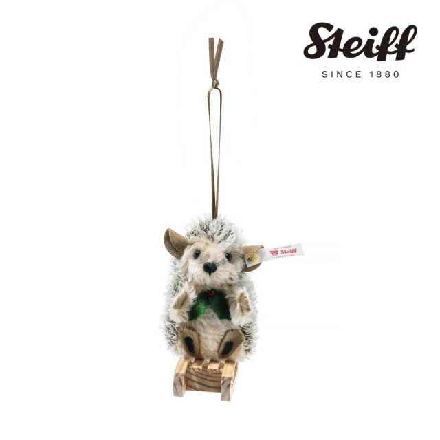 STEIFF Sledding hedgehog ornament 刺蝟(海外限量版)