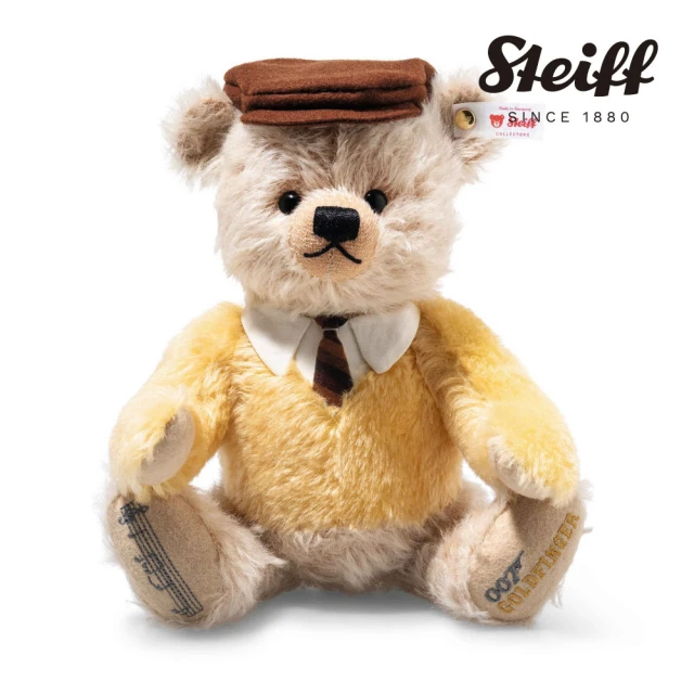 STEIFF James Bond Villains Auric Goldfinger Teddy bear 奧里克金手指(海外限量版)