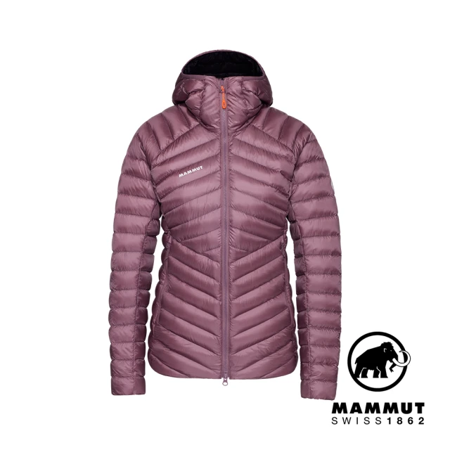 Mammut 長毛象 Broad Peak IN Hooded Jacket W 防潑水羽絨連帽外套 女款 波動紫/黑 #1013-02971