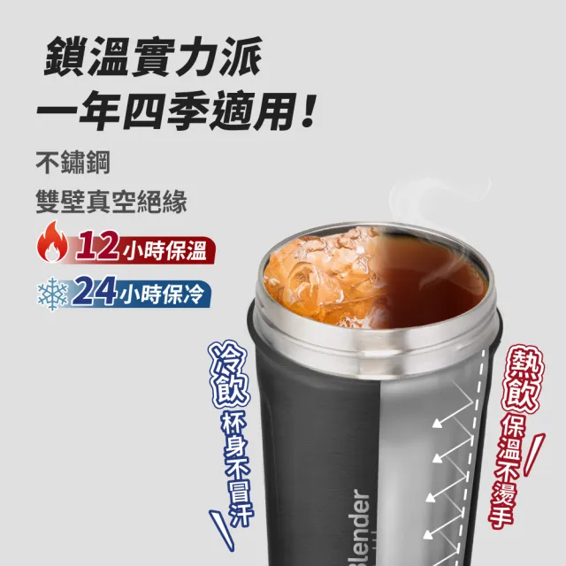 【Blender Bottle】Strada / Sleek 獨家杯款｜保冰保溫杯(BlenderBottle/保溫杯/冰壩杯)