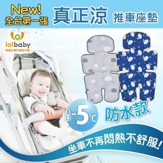 【Lolbaby】Hi Jell-O蒟蒻涼感推車座墊 防水隔尿款(多款可選)