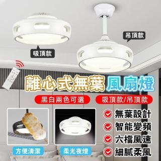 【LADUTA 拉布塔】led無葉風扇燈 3-6坪左右適用 ☆控 電扇燈(風扇燈 吊扇燈 吸頂扇 現代 簡約 輕奢)