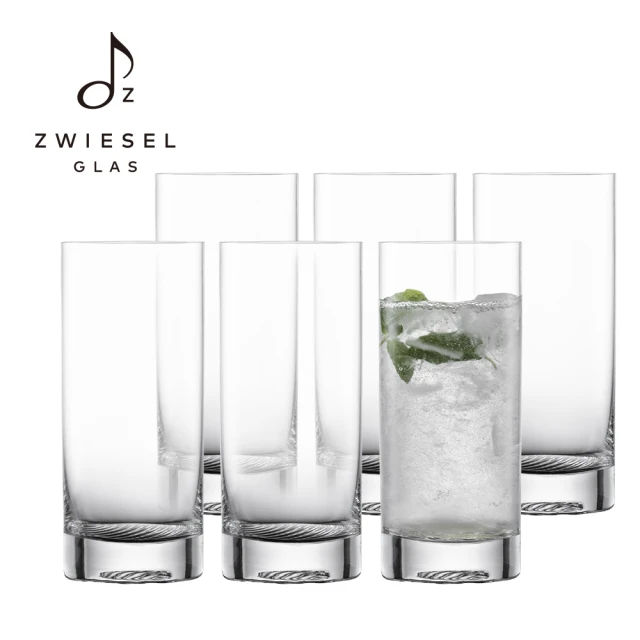 ZWIESEL GLAS 蔡司 Volume系列萬用水晶杯6入組(威士忌杯/萬用水晶杯/紅酒杯/白酒杯)