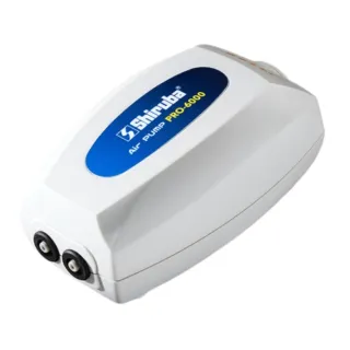 【Shiruba 銀箭】雙出氣空氣幫浦 PRO-6000 雙孔打氣機(打氣幫浦.台灣製造PRO6000)