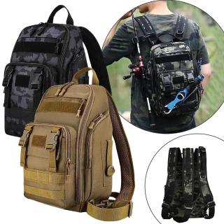 【KT DADA】母親節禮物 戶外揹包 迷彩包 釣魚揹包 登山包 多功能揹包 工具揹包 防水包包 路亞包 禮物 斜背