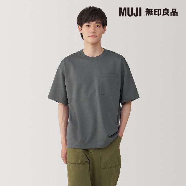 【MUJI 無印良品】男涼感寬版短袖T恤(共8色)