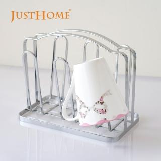 【Just Home】臺灣製簡約經典6入水杯架(杯架/ 瀝水架)