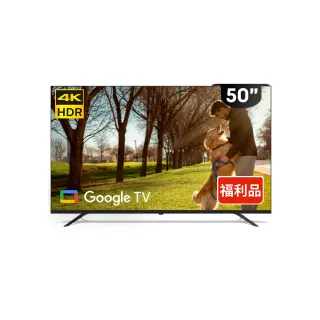 【Philips 飛利浦】良品特賣 50型4K Google TV 智慧顯示器(50PUH7129)