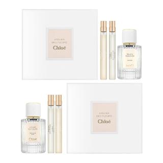 【Chloe’ 蔻依】仙境花園系列 北國雪松/木蘭詩語 淡香精禮盒(國際航空版 50ml+10ml+10ml)