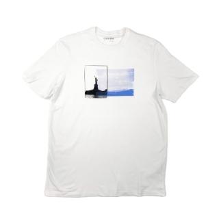 【Calvin Klein】CK短T 自由女神 Calvin Klein美版偏大 純棉 T恤 CK 上衣(短袖 T恤9913CL5)