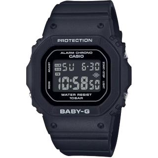 【CASIO 卡西歐】BABY-G 纖薄輕巧電子手錶 禮物 開學(新版BGD-565U-1/舊版BGD-565-1)