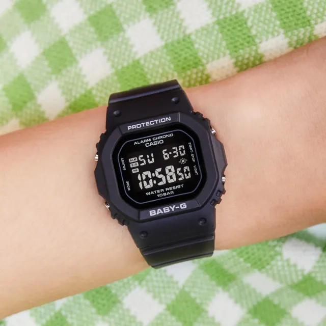 【CASIO 卡西歐】BABY-G 纖薄輕巧電子手錶 禮物 雙11(新版BGD-565U-1/舊版BGD-565-1)