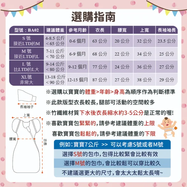 【OhBabyLying】夏季輕薄款 可換袖成長包巾(涼感竹纖維/二階/包巾/防驚嚇/蝴蝶包巾/雙拉鍊包巾)