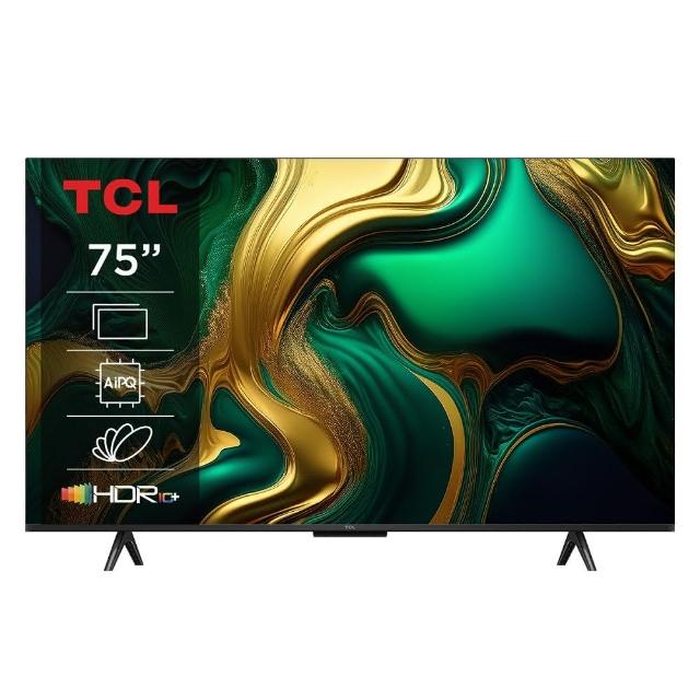 【TCL】75型 4K 120HZ DLG Google TV智慧液晶顯示器-基本安裝(75P79B)