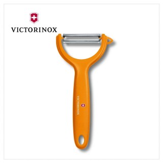 【VICTORINOX 瑞士維氏】削皮器/橘(7.6079.9)