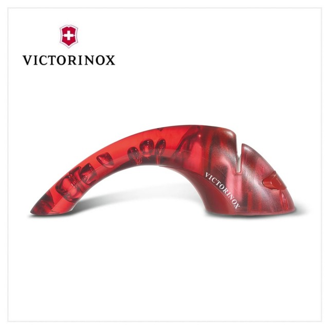 【VICTORINOX 瑞士維氏】陶瓷磨刀器/紅(7.8721)