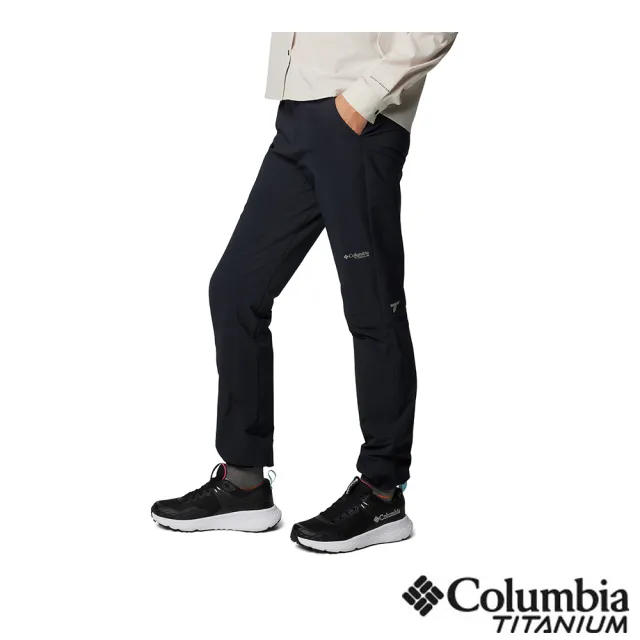 【Columbia 哥倫比亞】女款-超防曬UPF50防潑長褲-黑色(UAK56510BK/IF)