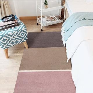 【SDL Home 山德力】ESPRIT 地毯 錦澄70X140CM(德國品牌 粉灰色)