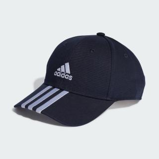 【adidas 愛迪達】帽子 棒球帽 運動帽 遮陽帽 BBALL 3S CAP CT 藍 II3510