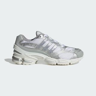 【adidas 愛迪達】慢跑鞋 男鞋 運動鞋 緩震 三葉草 OZWEEGO PRO 銀灰 IH0398