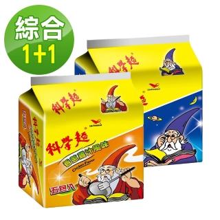 【統一】科學麵綜合2袋組(共10入)