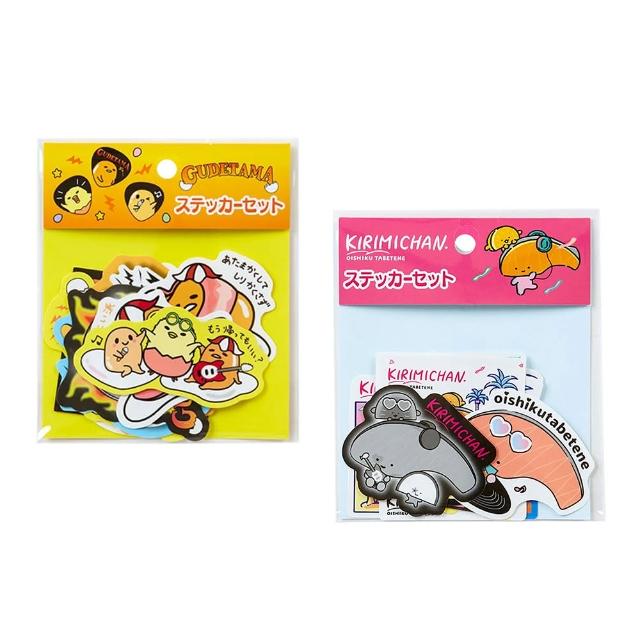 【SANRIO 三麗鷗】夏日音樂祭系列 裝飾貼紙組 貼紙包