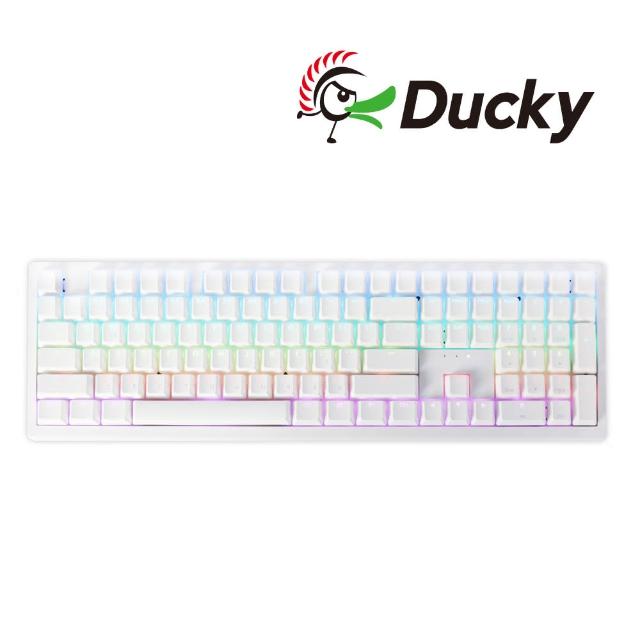 【Ducky】Zero 6108 100%機械式鍵盤 中文 經典白(茶軸/青軸/紅軸)