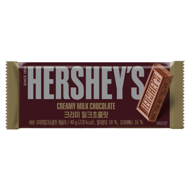 Hersheys 好時 牛奶巧克力片裝40g(巧克力)