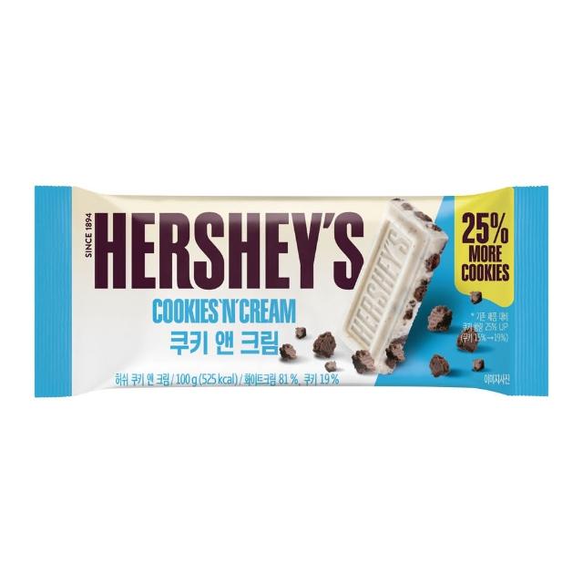 【Hersheys 好時】巧酥可可風味片裝100g(巧克力)