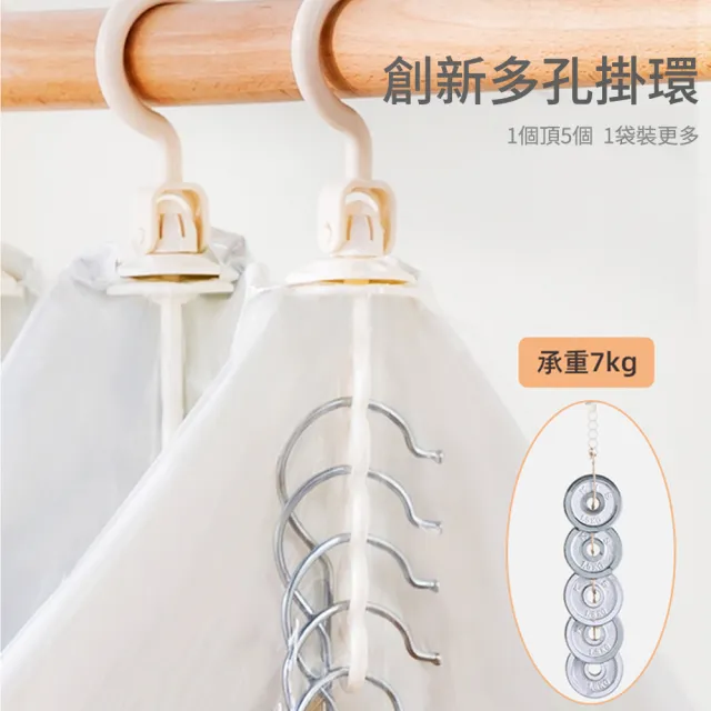 【太力TAI LI 2入組】垂掛式免抽氣真空衣服防塵套 西裝大衣壓縮收納袋 真空衣物防塵套(旋風氣閥帶氣道)