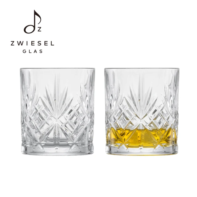 ZWIESEL GLAS 蔡司 SHOW系列 威士忌杯 334ml 2入組(紅酒杯/白酒杯/玻璃杯/水晶杯)