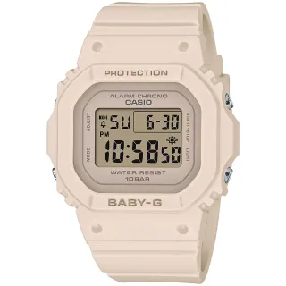 【CASIO 卡西歐】BABY-G 纖薄輕巧電子手錶 情人節 禮物(新版BGD-565U-4/舊版BGD-565-4)