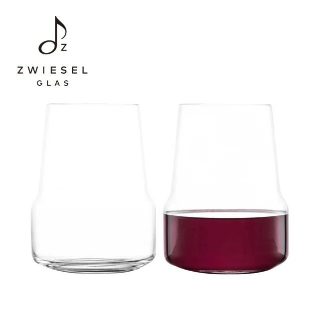 ZWIESEL GLAS 蔡司 UP系列 紅酒無梗杯 550ml 2入組(紅酒杯/白酒杯/玻璃杯/水晶杯)