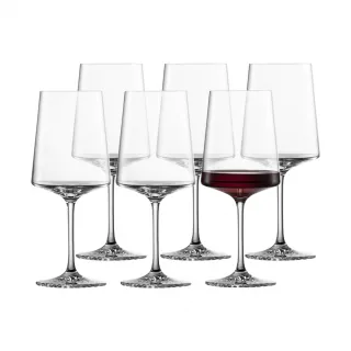 【ZWIESEL GLAS 蔡司】Volume系列 紅白酒通用杯 572ml 6入組(紅酒杯/白酒杯/玻璃杯/水晶杯)