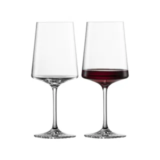 【ZWIESEL GLAS 蔡司】Volume系列 紅白酒通用杯 572ml 2入組(紅酒杯/白酒杯/玻璃杯/水晶杯)