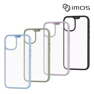 【iMos】iPhone 16 Plus 6.7吋 軍規認證雙料防震保護殼(4色)