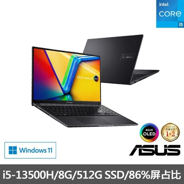 【ASUS 華碩】福利品 15.6吋i5輕薄筆電(Vivobook X1505VA /i5-13500H 12核心/8G/512G SSD/W11/OLED)