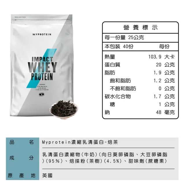 【MYPROTEIN】濃縮乳清蛋白1KG 2入組(多口味可選)